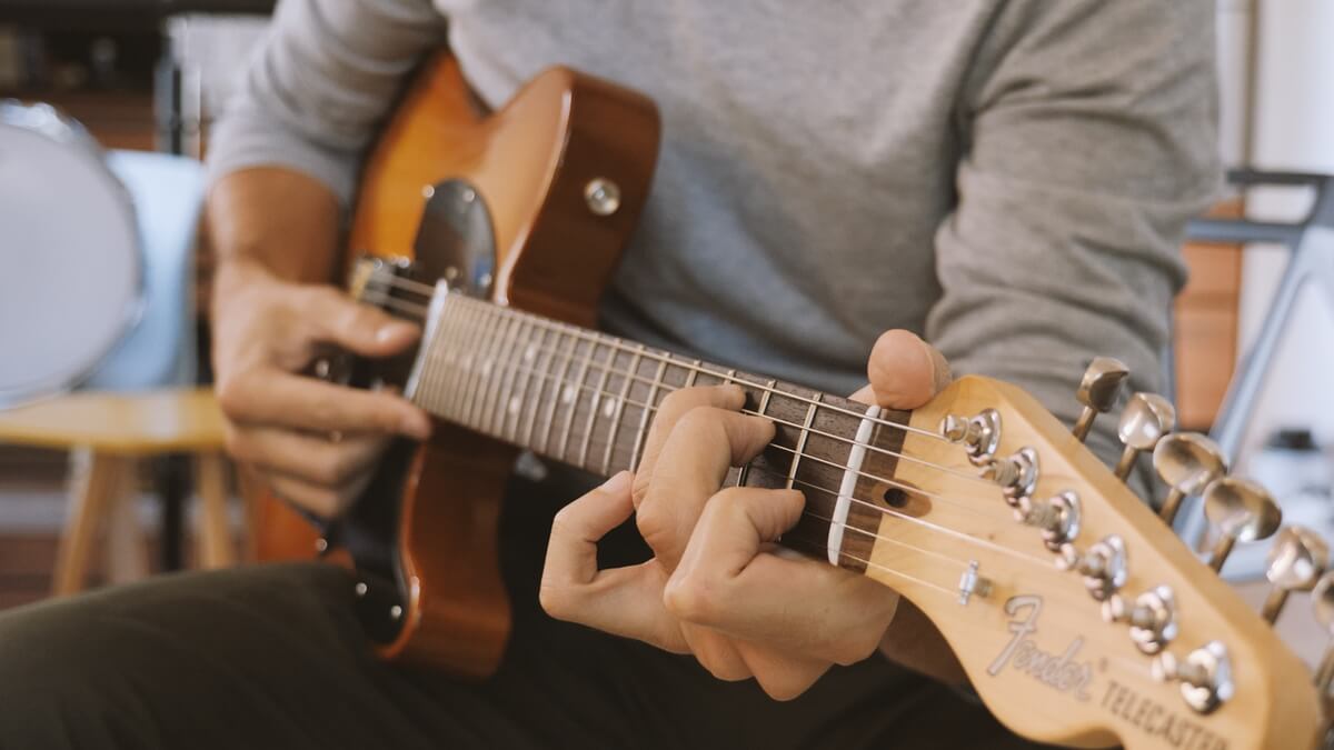 Confort : guitare électrique