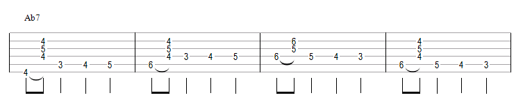 Ab7 : peu de variations