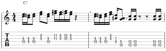 Mélodie harmonisée différement à la tierce inférieure