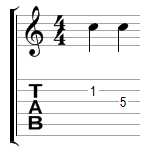 Deux doigtés pour une note